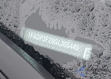 2016 Ford Focus Se из США, поврежденный, VIN 1FADP3F28GL305445